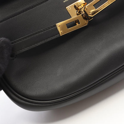 HERMES Kelly Move Veau Swift Bag Black