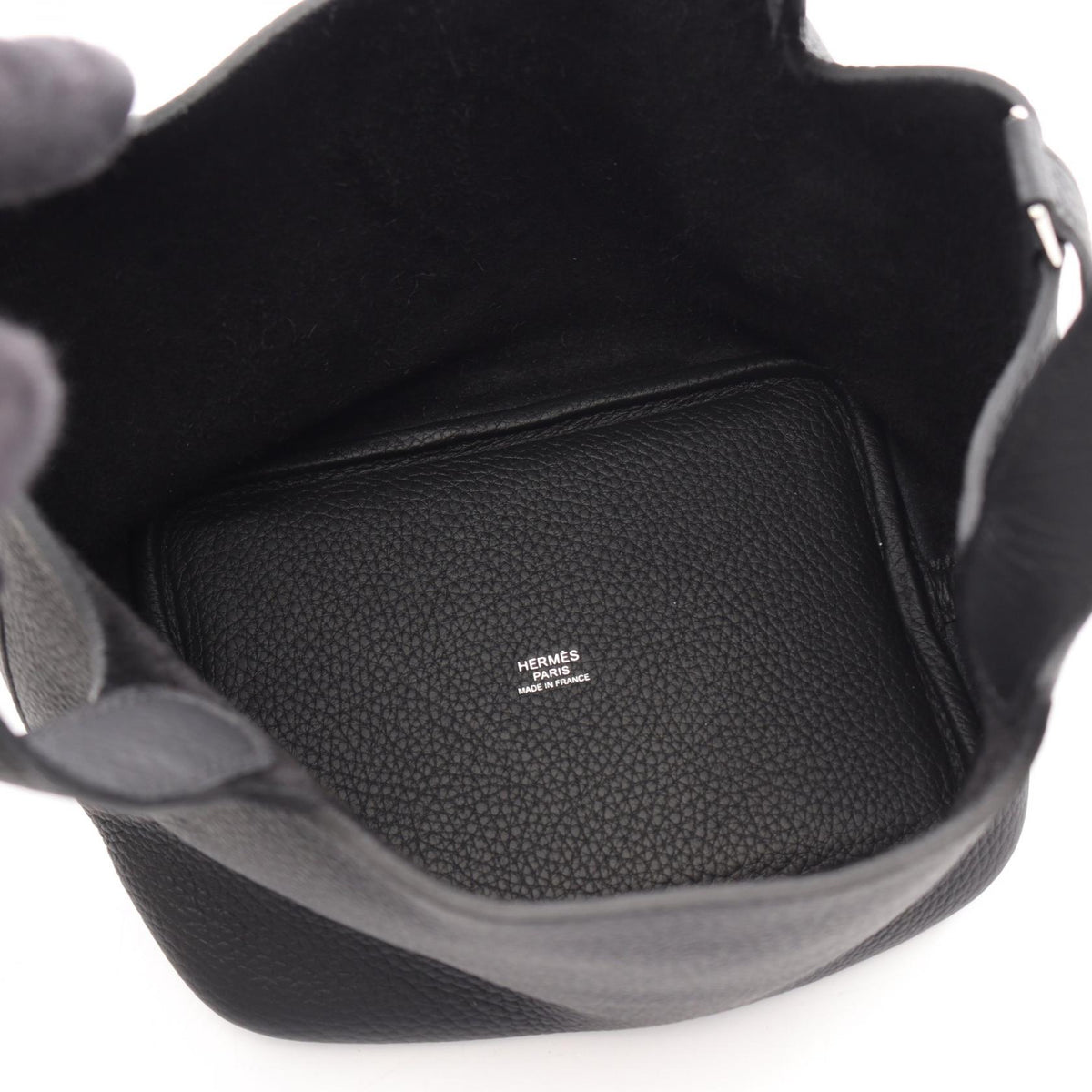 HERMES Picotin Lock PM Taurillon Bag Black