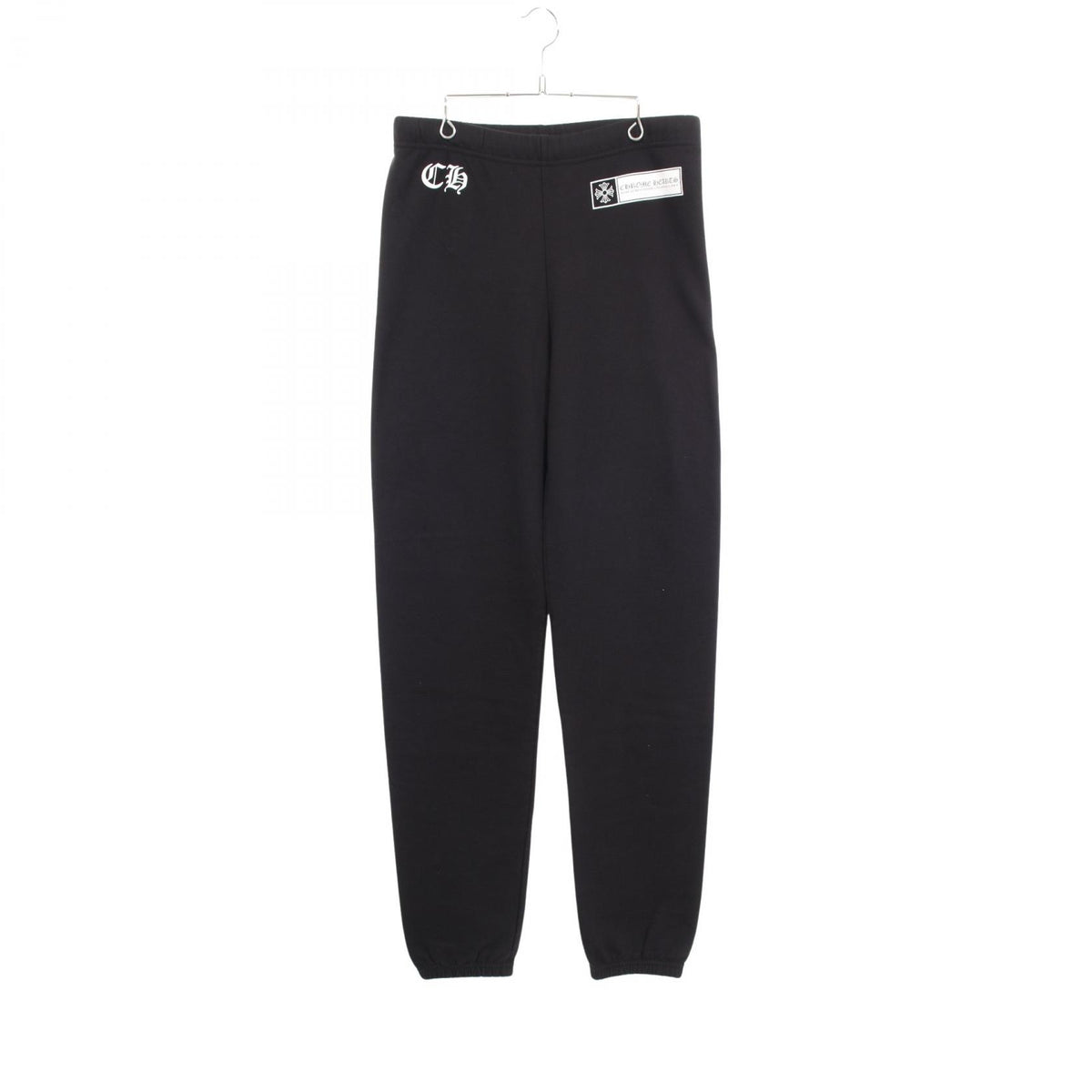 CHROME HEARTS CH Cotton Black CH Plus Logo Pants Size M