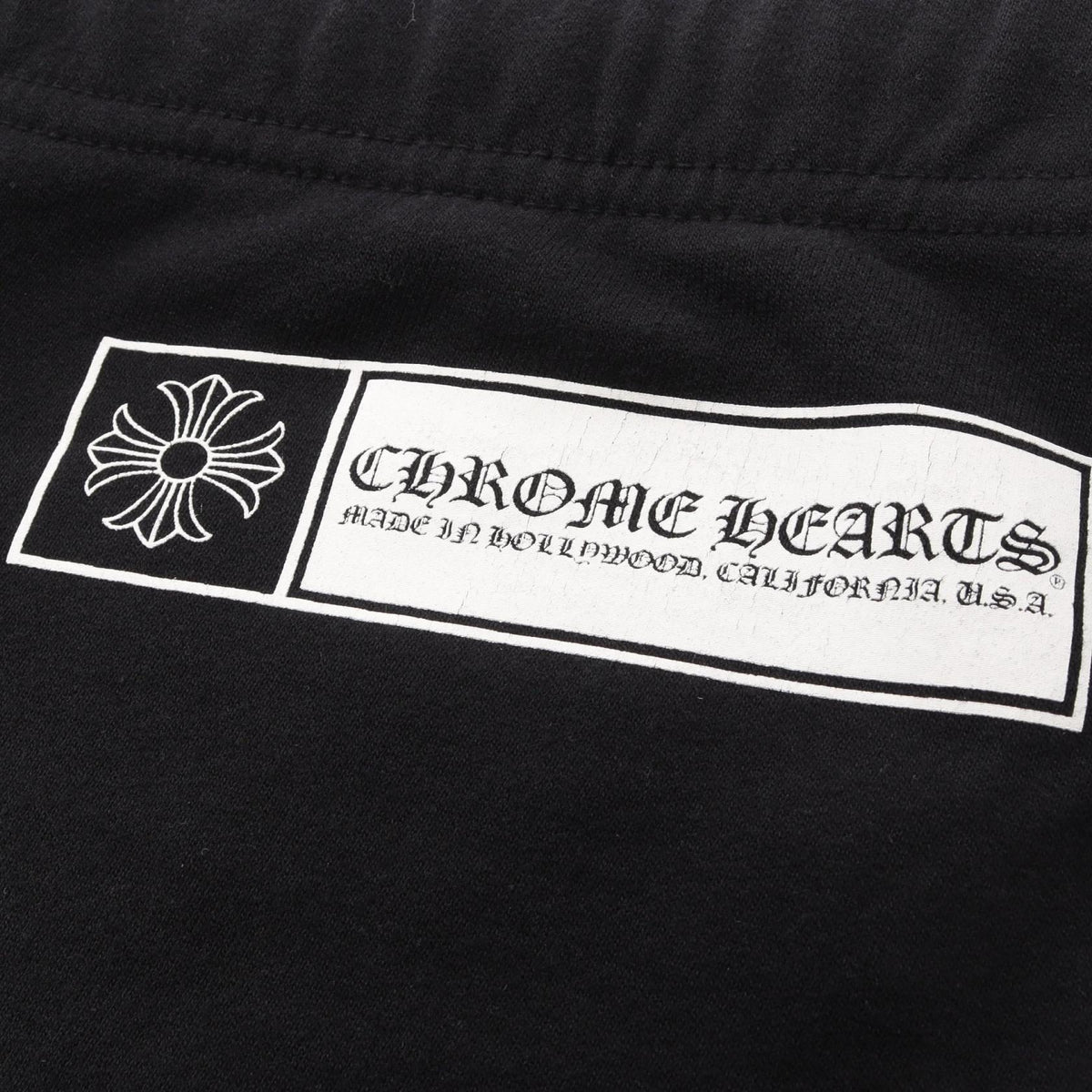 CHROME HEARTS CH Cotton Black CH Plus Logo Pants Size M