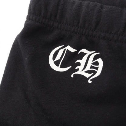 CHROME HEARTS CH Cotton Black CH Plus Logo Pants Size M