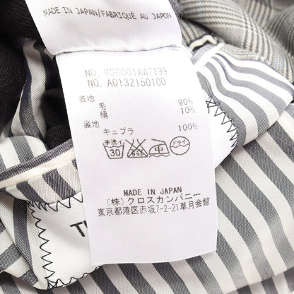 THOM BROWNE Glen Check Wool Silk Blazer Size 0
