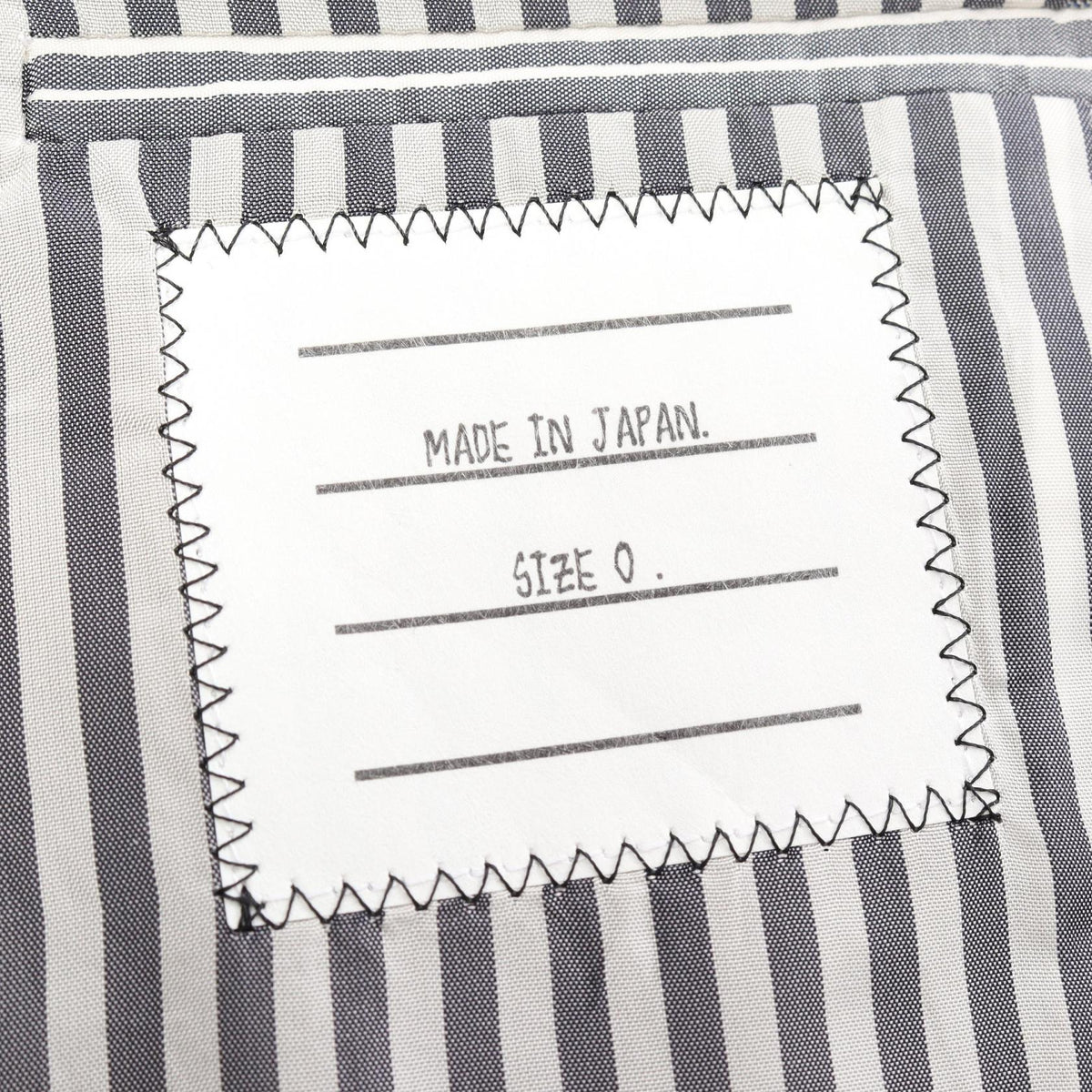 THOM BROWNE Glen Check Wool Silk Blazer Size 0
