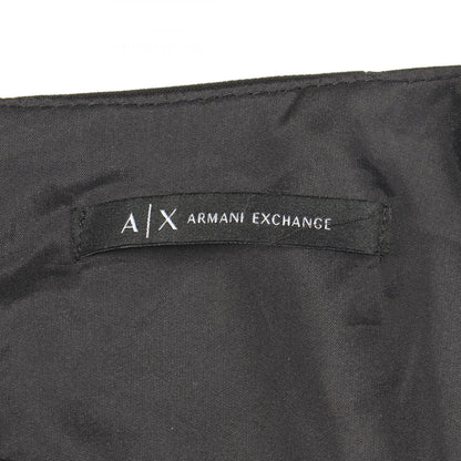ARMANI EXCHANGE Black Long Sleeve Ruffle Dress Size 2