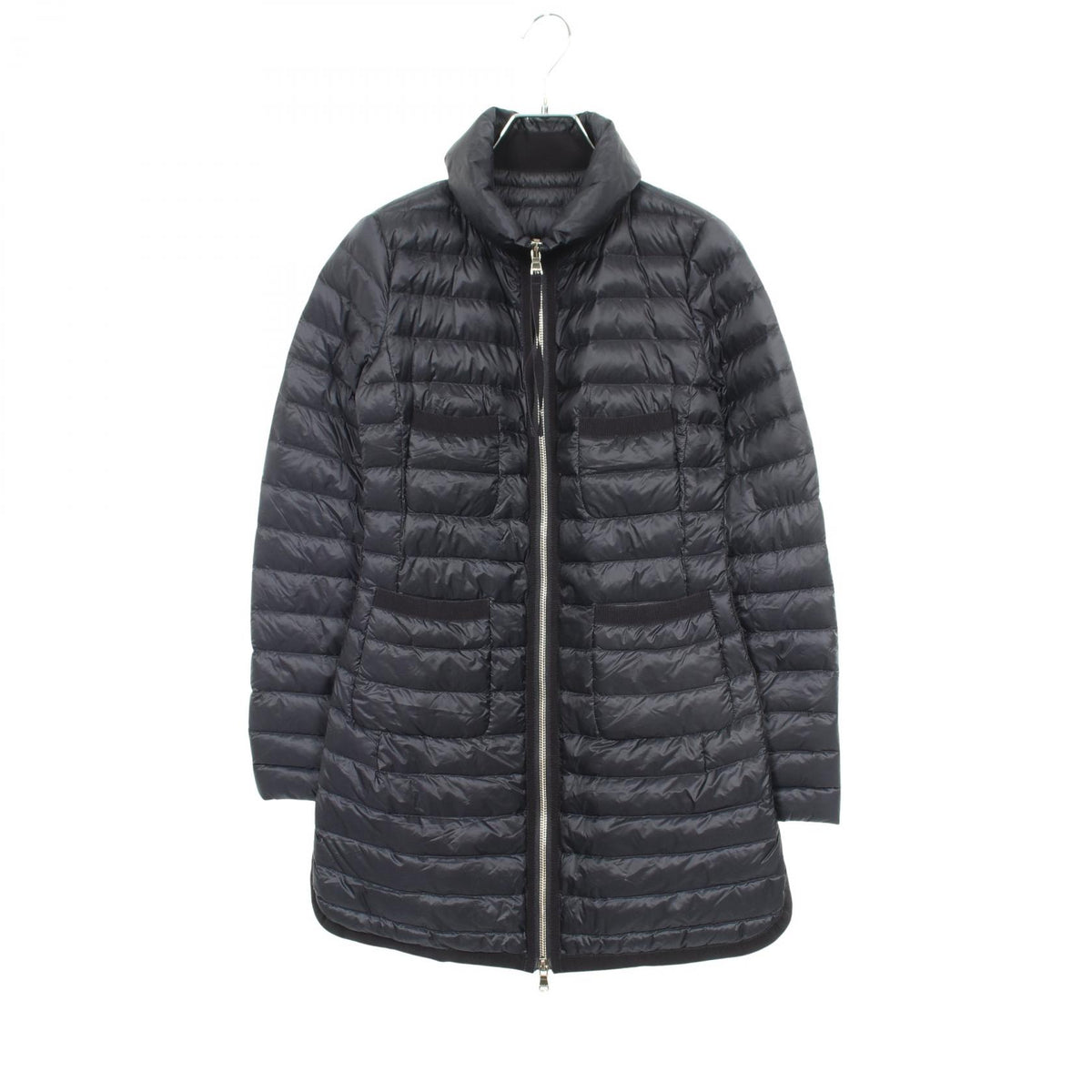 MONCLER BOGUE Nylon Down Jacket Blue Size 0