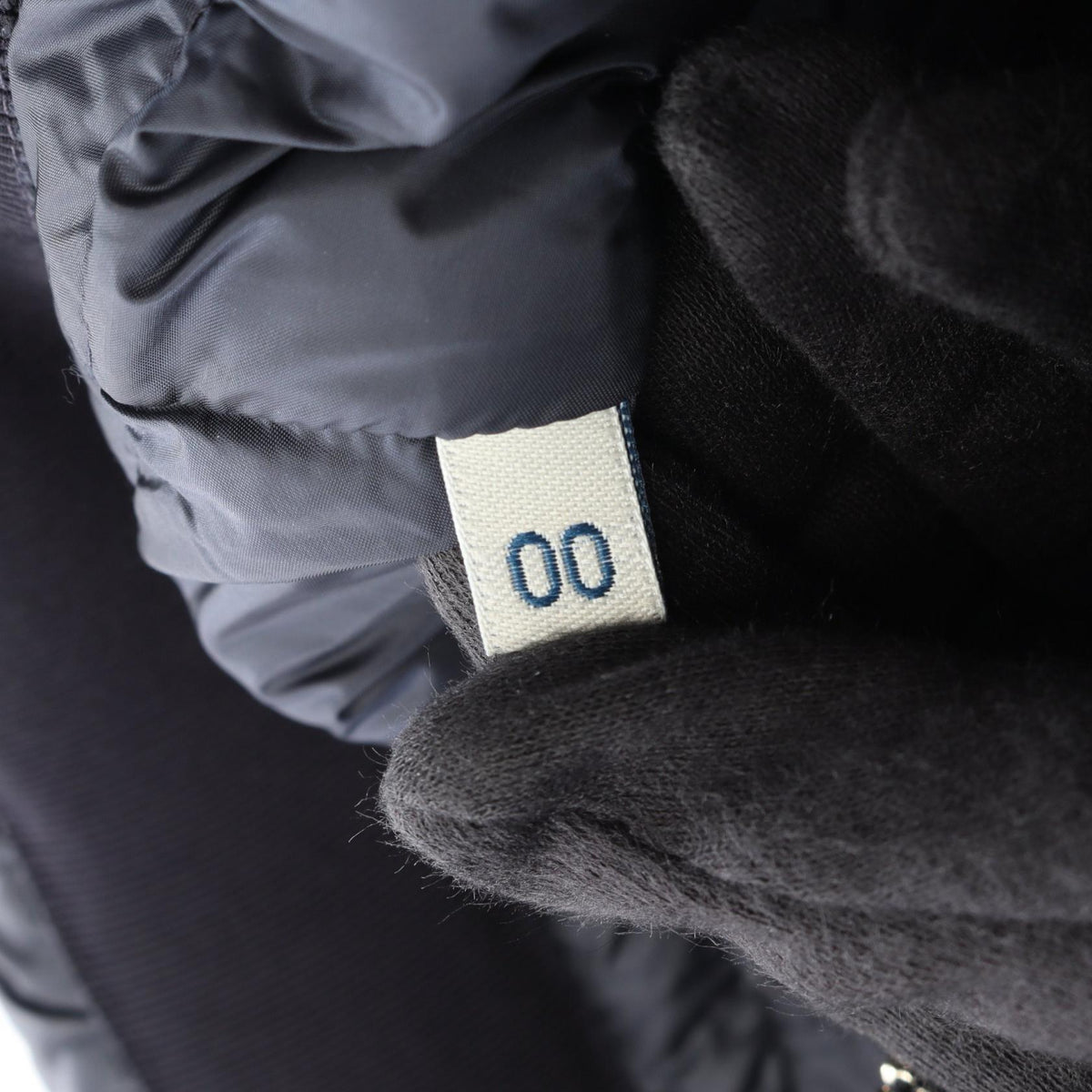 MONCLER BOGUE Nylon Down Jacket Blue Size 0