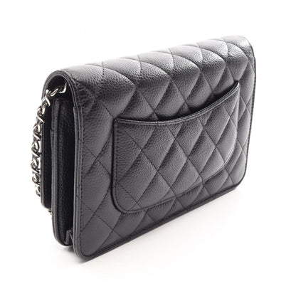 CHANEL Matelasse Shoulder Bag Caviar Skin