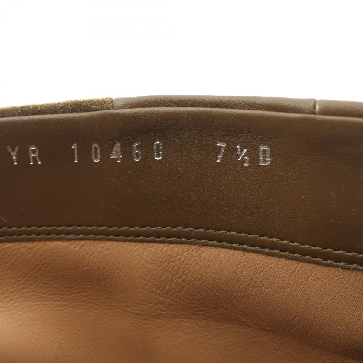 Salvatore Ferragamo Khaki Leather Short Boots Size US 7.5