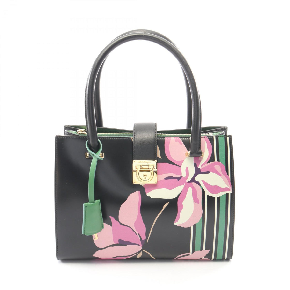 Salvatore Ferragamo Gancini Handle Bag
