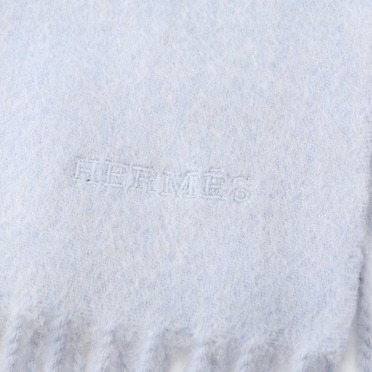 HERMES Uni Brode Cashmere Scarf