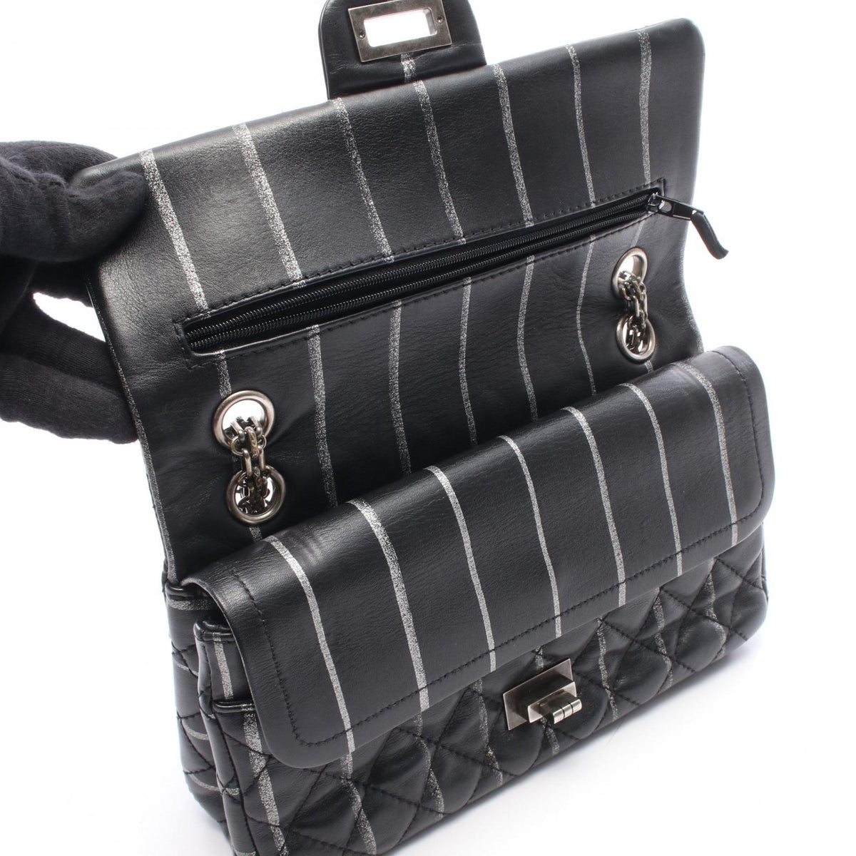 CHANEL 2.55 Matelasse Shoulder Bag