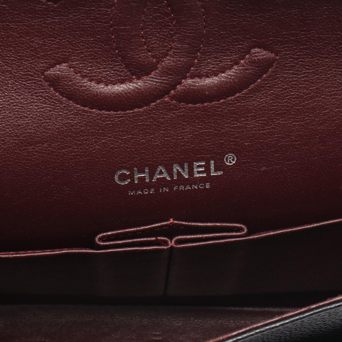 CHANEL Matelassé Double Flap Bag Black