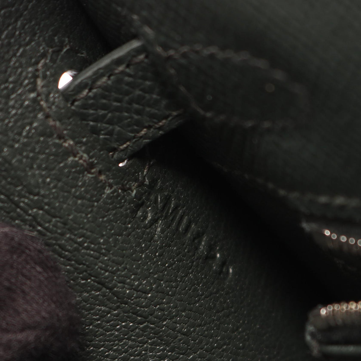 HERMES Kelly 25 Vert Mangrove Handle Bag