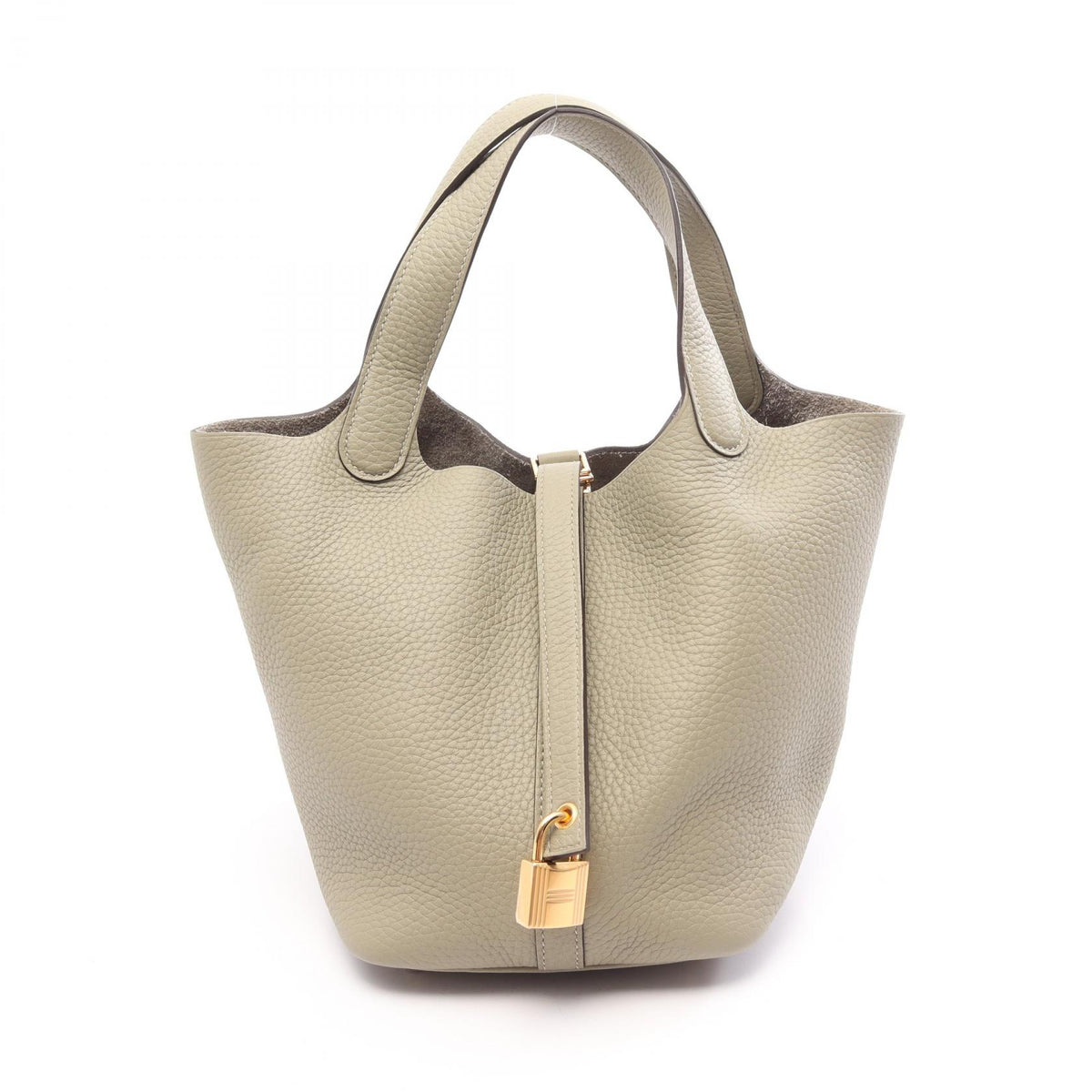 HERMES Picotin Lock PM Handle Bag Green