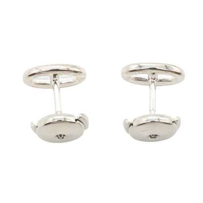 HERMES Chaine d'Ancre 925 Silver Earrings