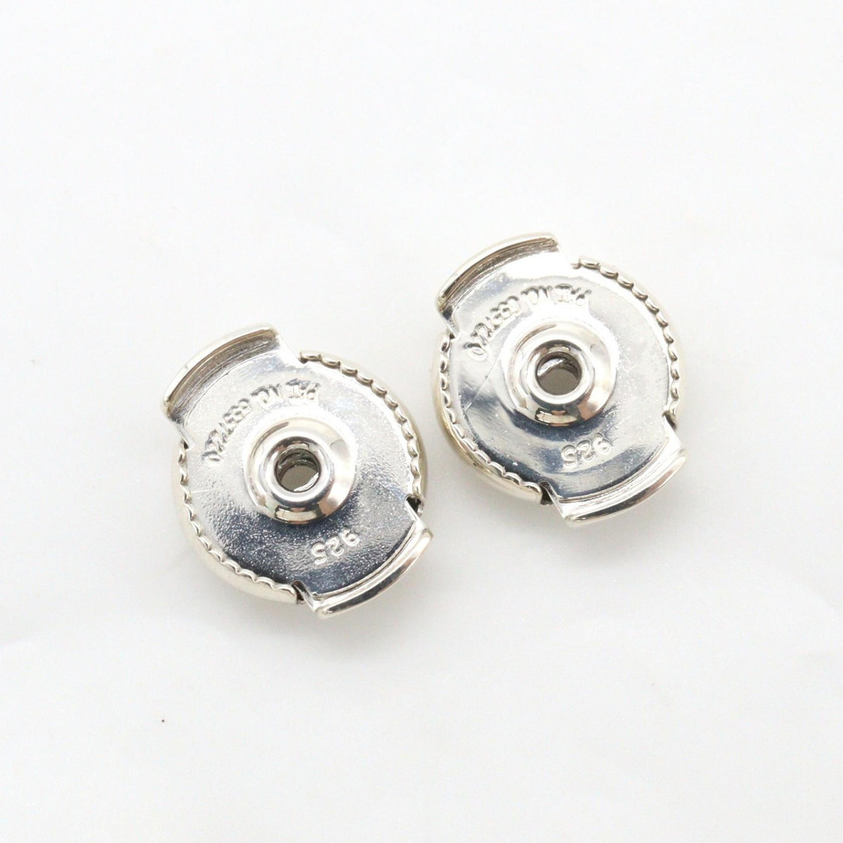 HERMES Chaine d'Ancre 925 Silver Earrings