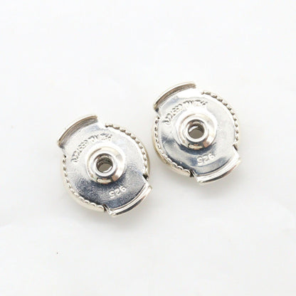 HERMES Chaine d'Ancre 925 Silver Earrings