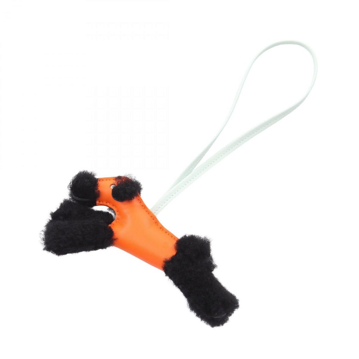 HERMES Buddy Charm Feu Vert Milo Orange