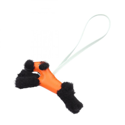 HERMES Buddy Charm Feu Vert Milo Orange