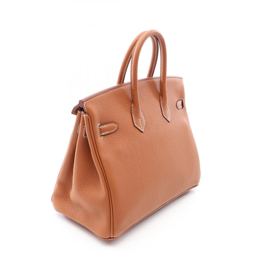 HERMES Birkin 25 Gold Hardware Togo Bag