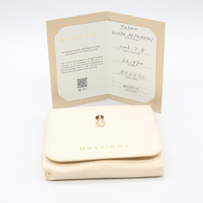 BVLGARI Divas' Dream K18PG Pearl Earrings