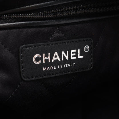 CHANEL 22 Large Leather Backpack Black