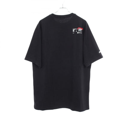 HERON PRESTON Magic Hat Dove Print T-Shirt Black Size L