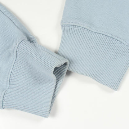 GIVENCHY Vintage Logo Cotton Hoodie Blue Size S