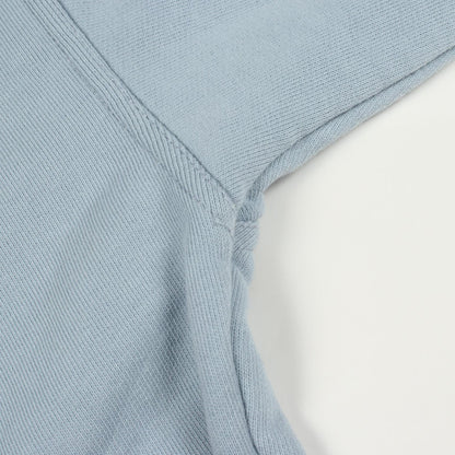 GIVENCHY Vintage Logo Cotton Hoodie Blue Size S