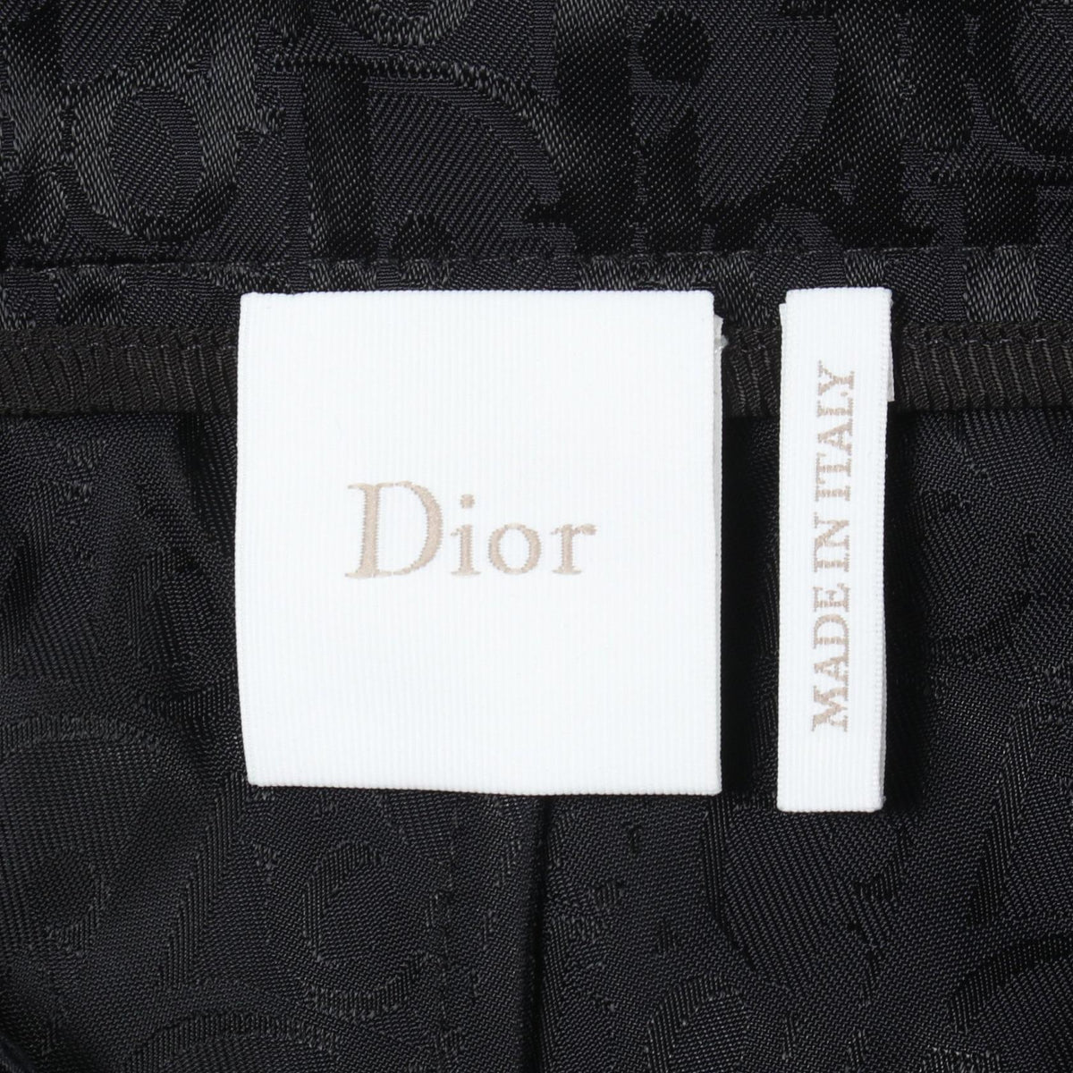 Dior Oblique Pleated Nylon Mini Skirt Navy Size 34