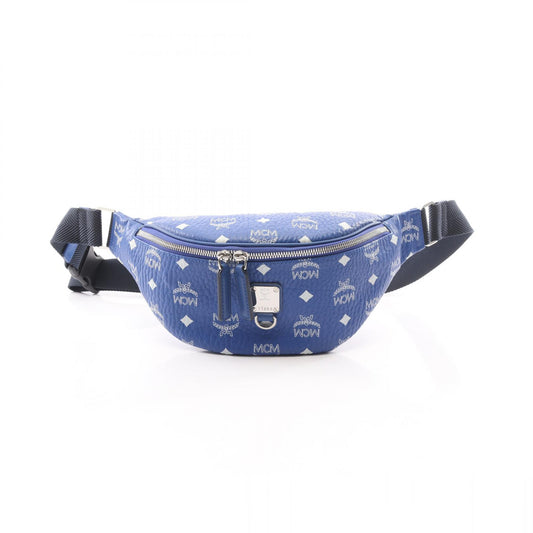 MCM Visetos PVC Coated Canvas Waist Bag