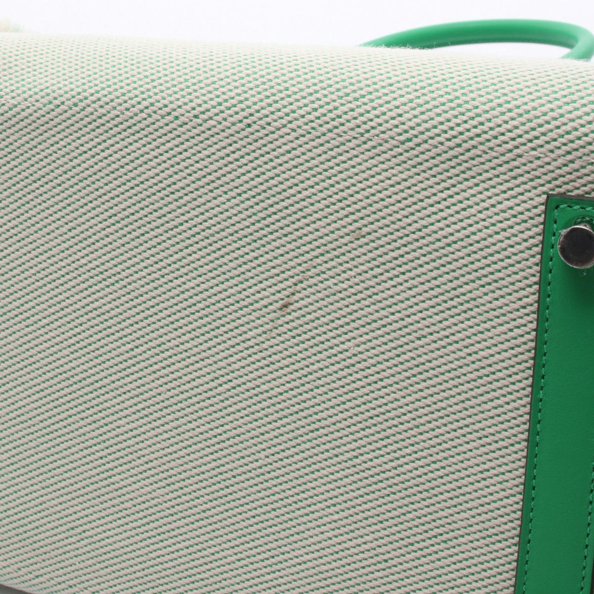 HERMES Birkin 35 Fray Fray Veau Handle Bag
