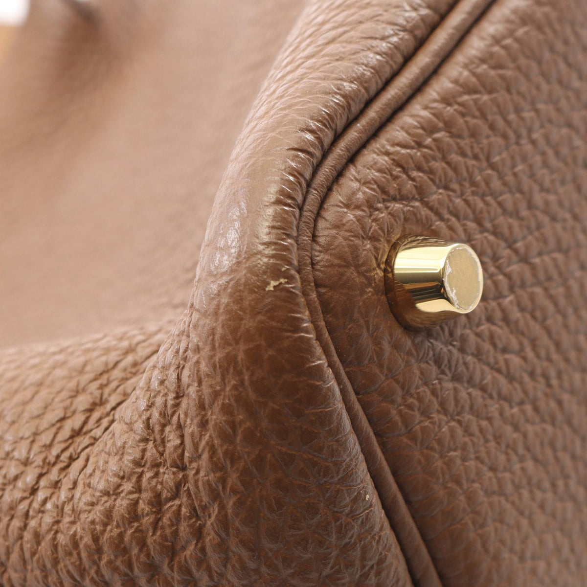HERMES Picotin Lock PM Eclat Bag Brown
