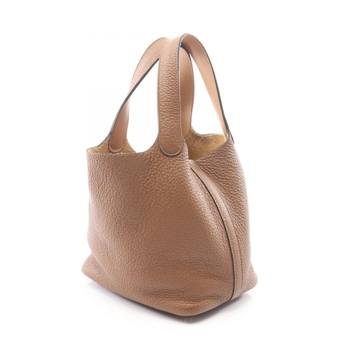 HERMES Picotin Lock PM Eclat Bag Brown