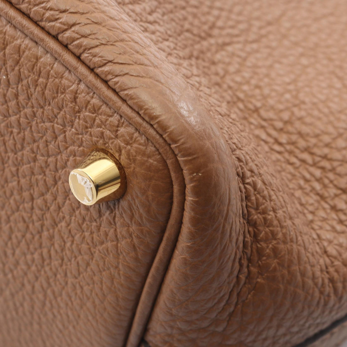 HERMES Picotin Lock PM Eclat Bag Brown