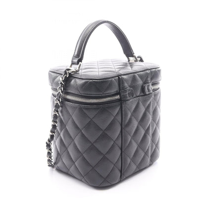 CHANEL Quilted Caviar Skin Shoulder Bag