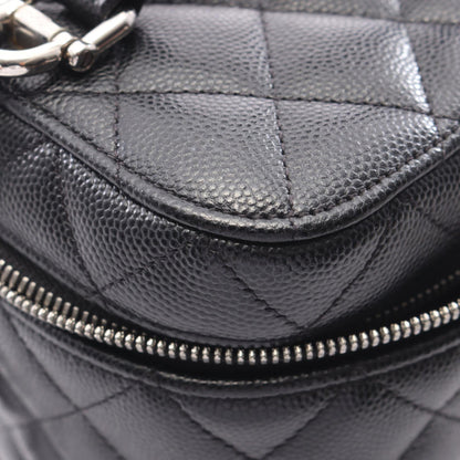 CHANEL Quilted Caviar Skin Shoulder Bag