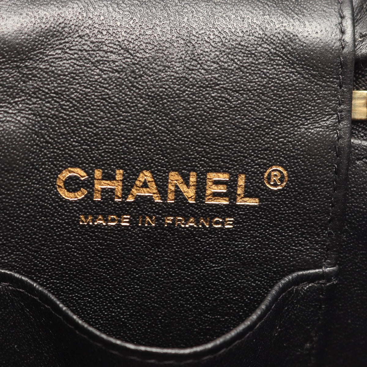 CHANEL Coco Mark 2WAY Vanity Bag Black