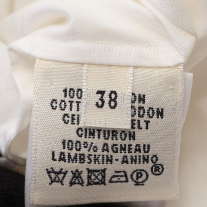 HERMES Cotton Midi Dress Size 38