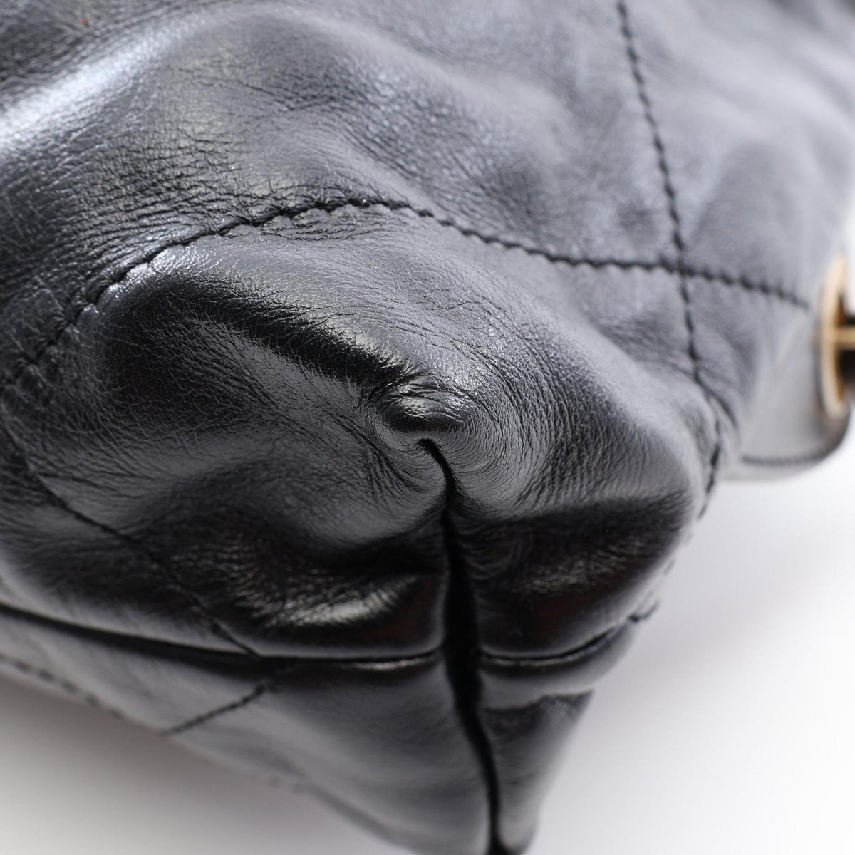CHANEL Chanel 22 Leather Backpack Black