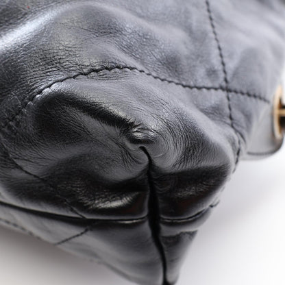 CHANEL Chanel 22 Leather Backpack Black