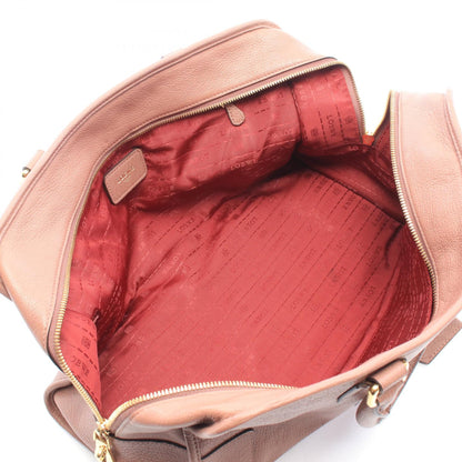 LOEWE Amazona 36 Leather Handle Bag Pink