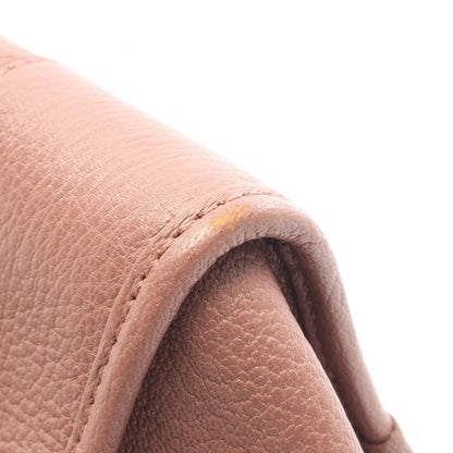 LOEWE Amazona 36 Leather Handle Bag Pink
