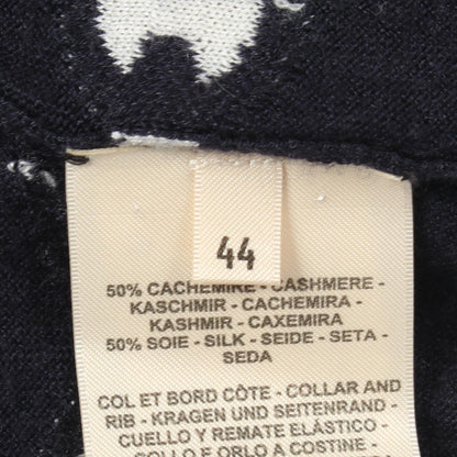 HERMES Chaine d'Ancre Shoulder Cashmere Sweater Size 44