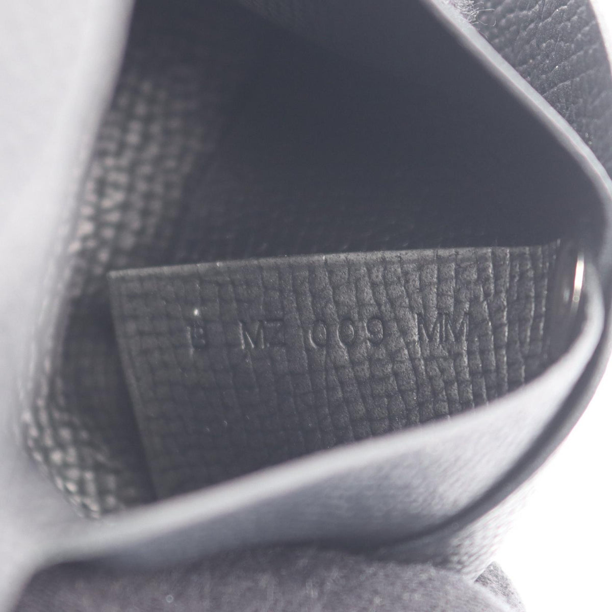 HERMES Bastia Veau Epsom Case Black