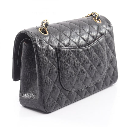 CHANEL Matelasse Double Flap Bag Black