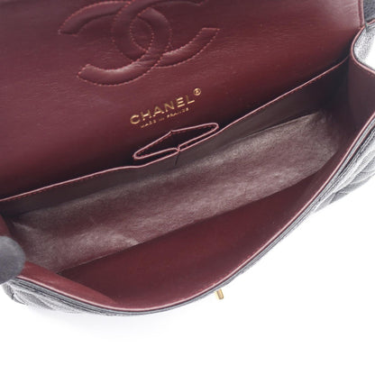 CHANEL Matelasse Double Flap Bag Black