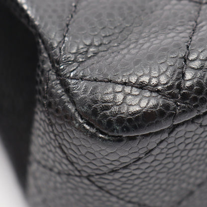 CHANEL Matelasse Double Flap Bag Black