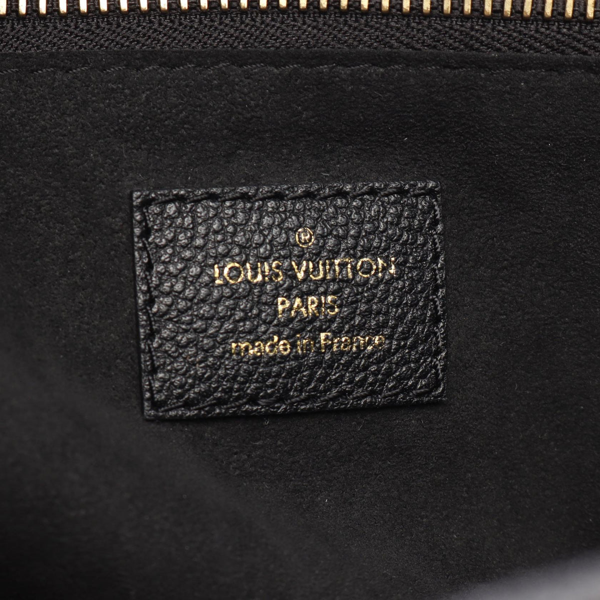 LOUIS VUITTON Neverfull MM Bag Black