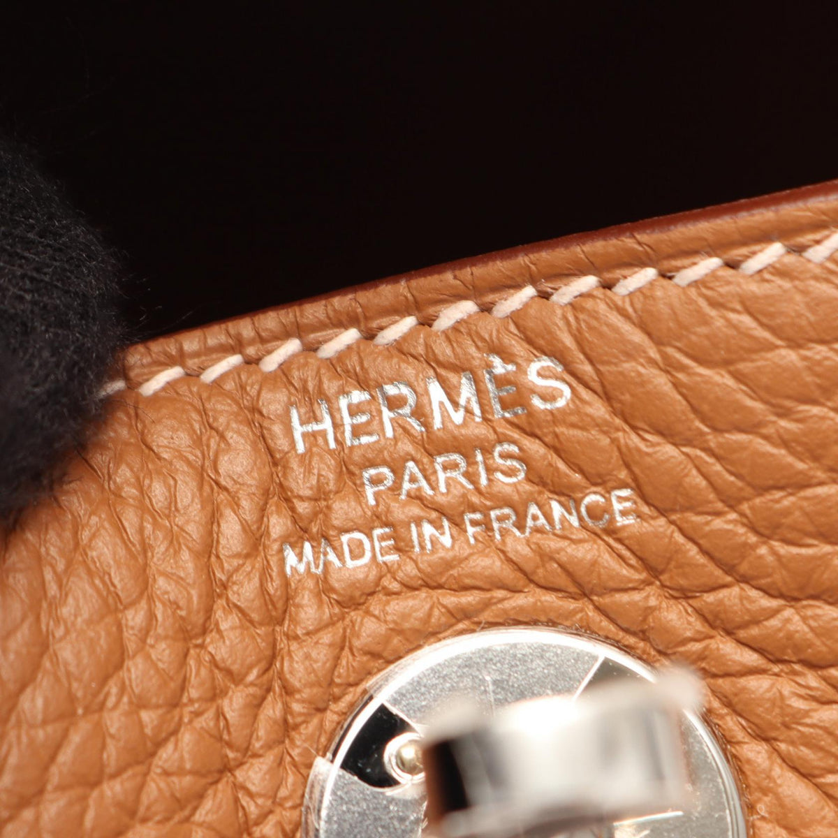 HERMES Lindy Mini Taurillon Silver HW Shoulder Bag